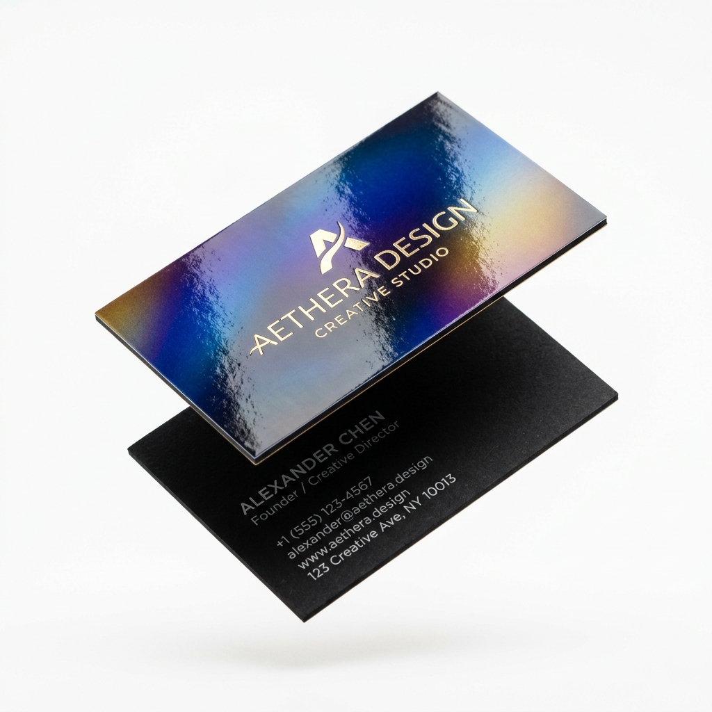 Gloss Texture — Front Colour, Back Black