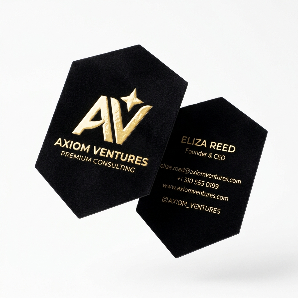 500 GSM Velvet + UV + Die Cut